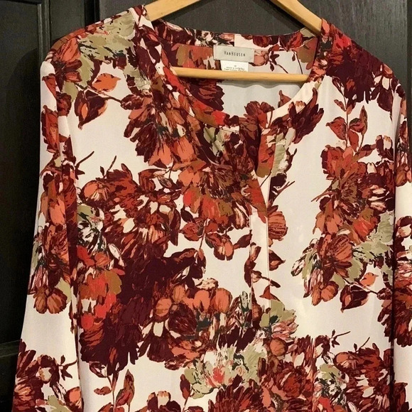 Van Heusen Tops - Floral Tunic  M